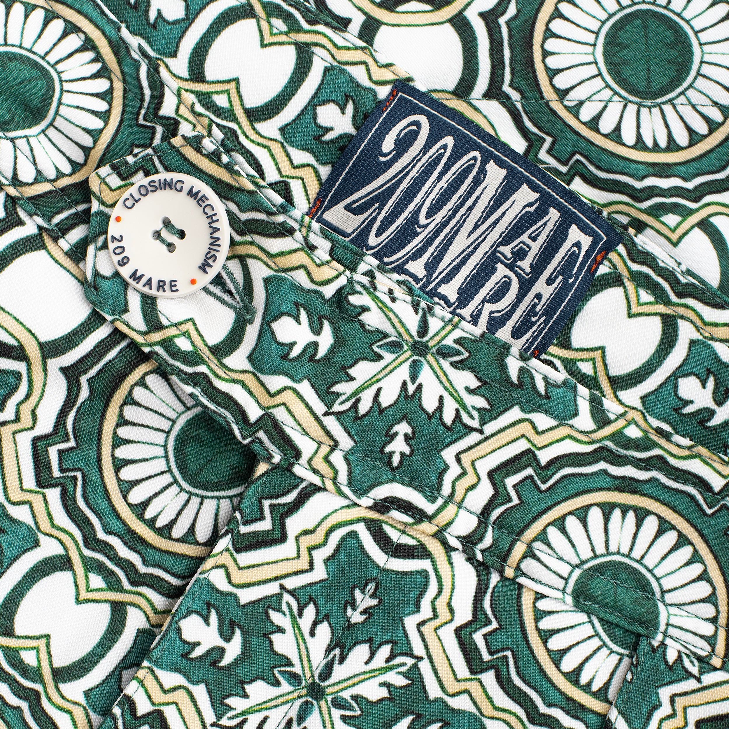 Swim Shorts - Tavavera Green