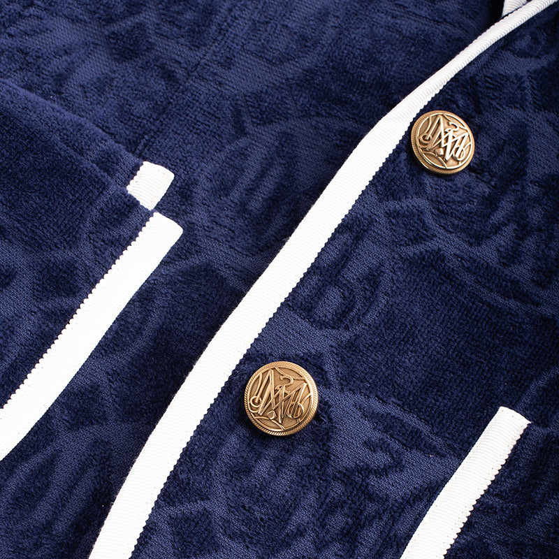 Supreme x Louis Vuitton Jacquard Denim 5-Pocket Jean Blue Men's