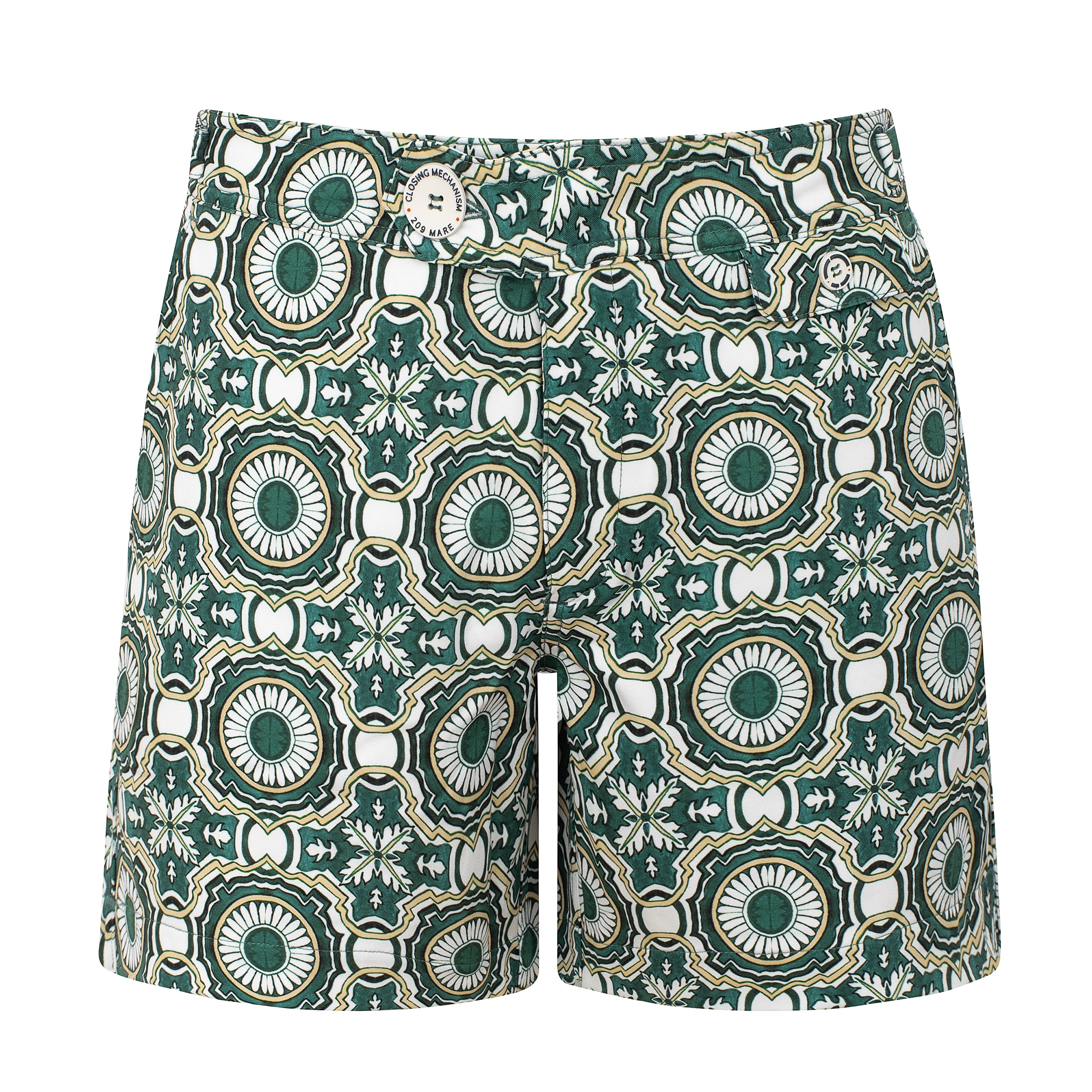 Swim Shorts - Tavavera Green