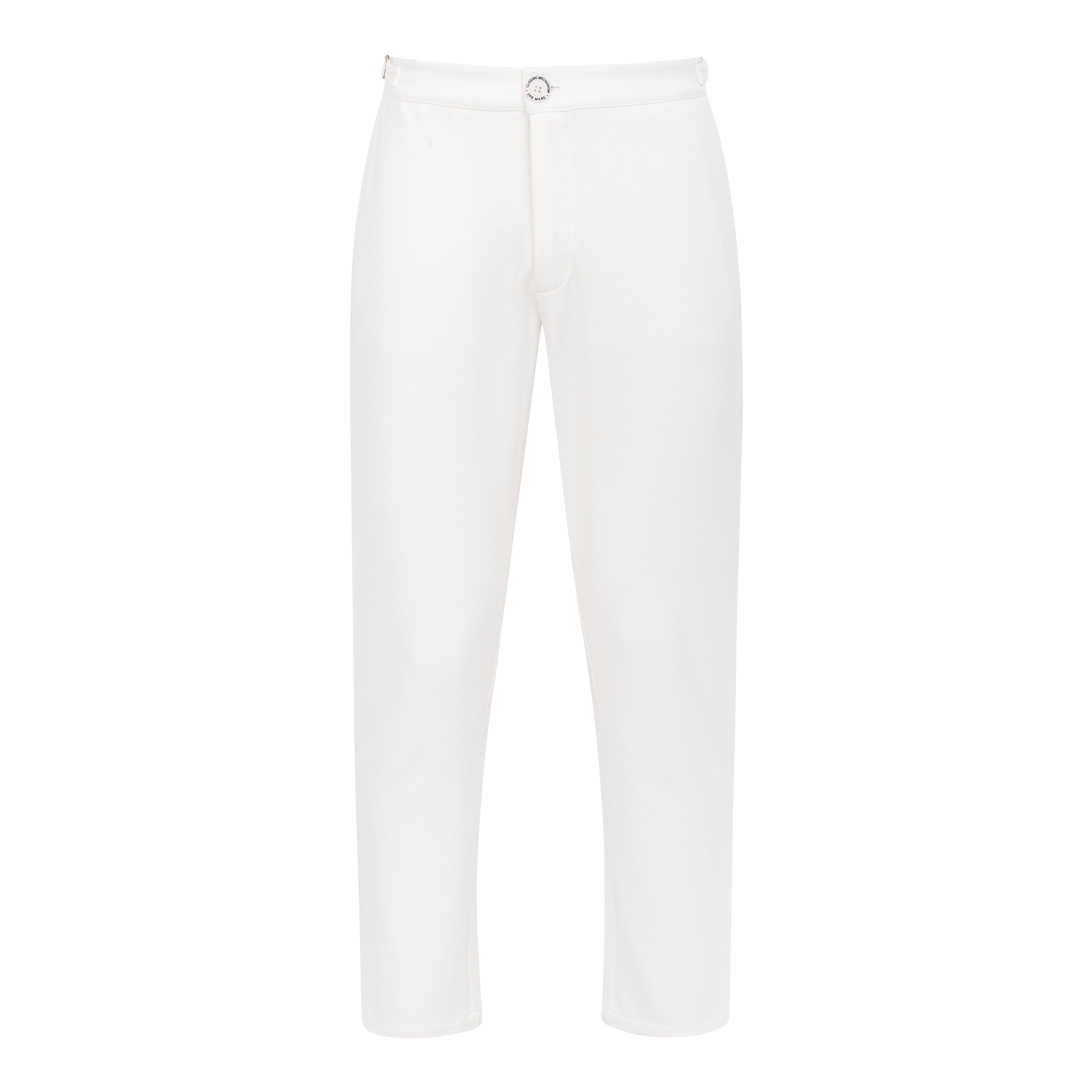 MAN PANTS RIB - OFF-WHITE