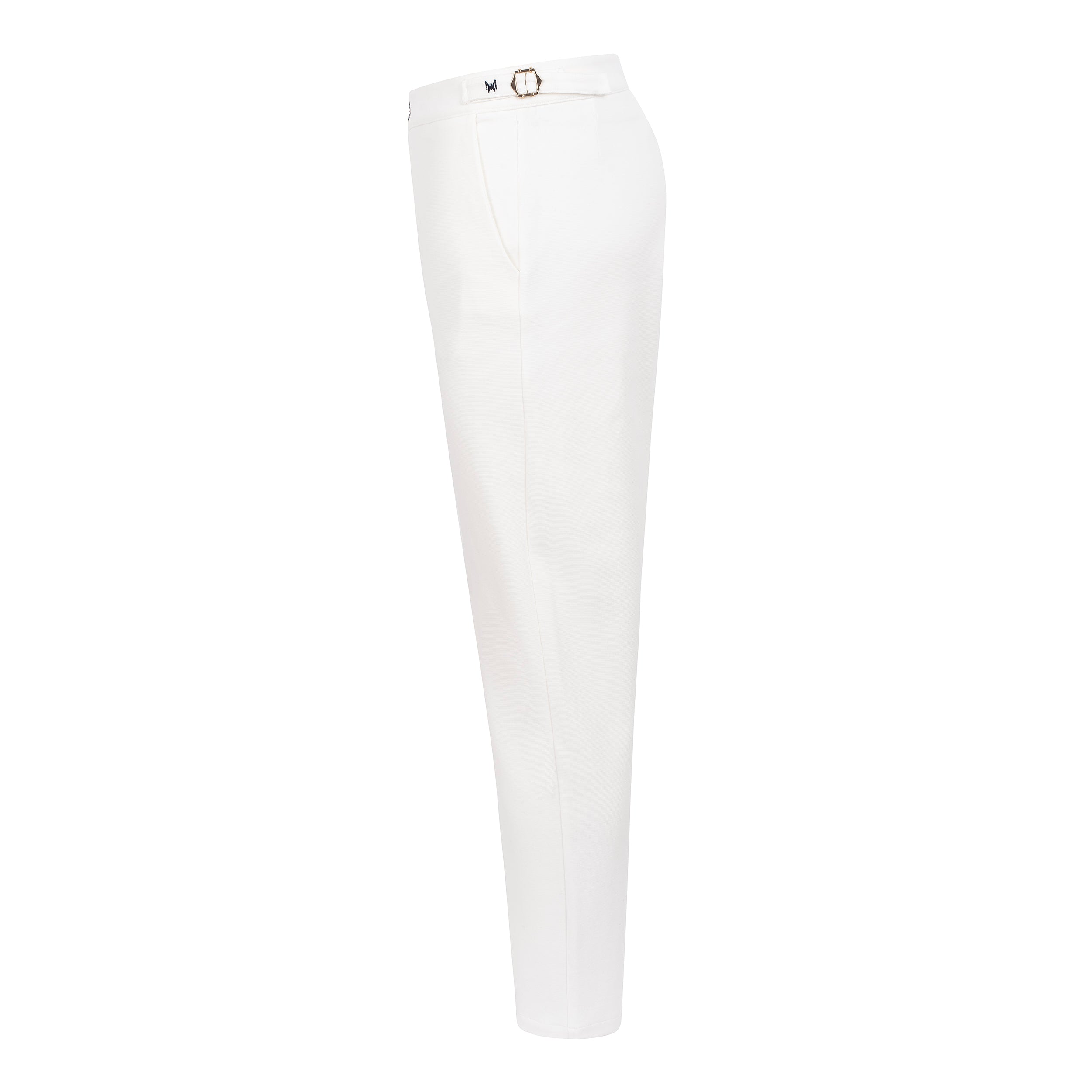 MAN PANTS RIB - OFF-WHITE