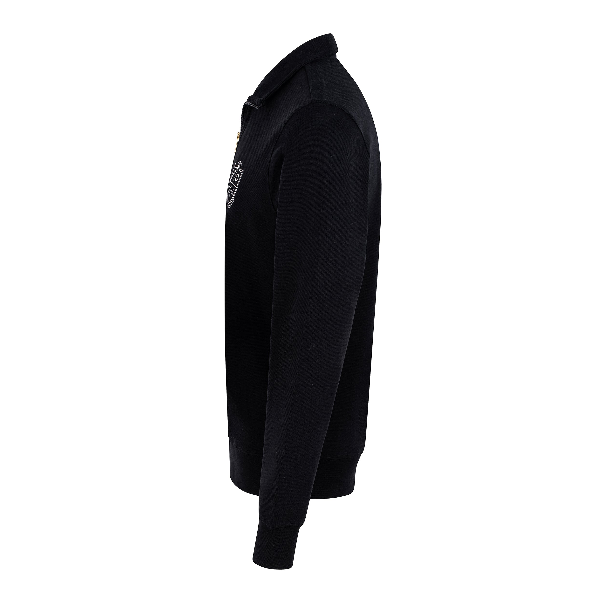 MAN 1/4 zip RIB - ONYX
