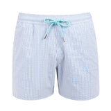 The Croisette Swim Shorts - Off White - Stonewash